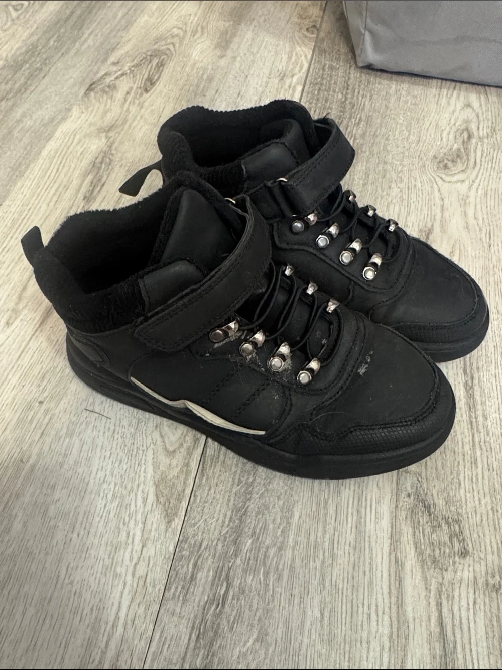 Tommy Bahama Black Kids' High-Top Boots